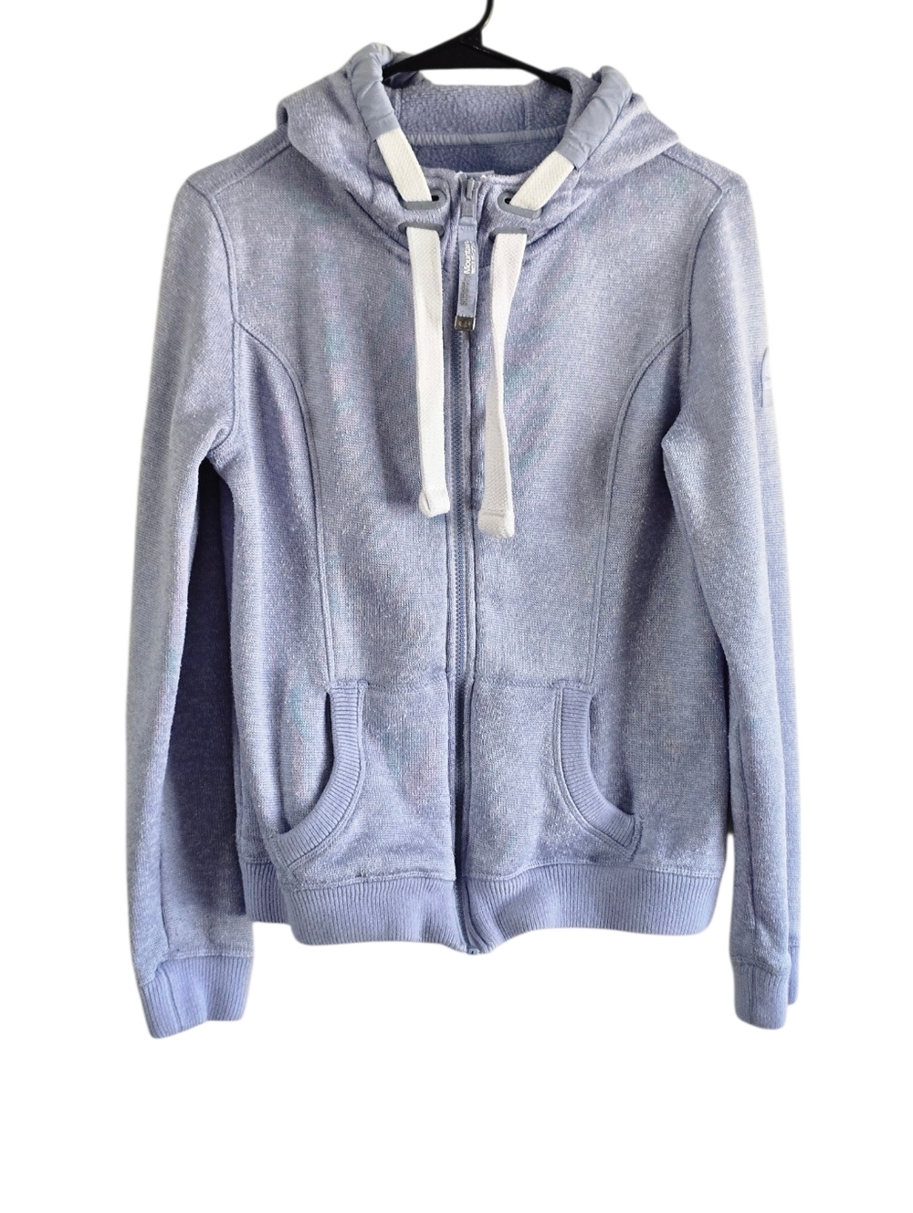 Superdry Light Blue Women's Mountain Storm Full Zip Hoodie Size M